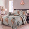 7Pcs Comforter Set King Size Design KCC 708