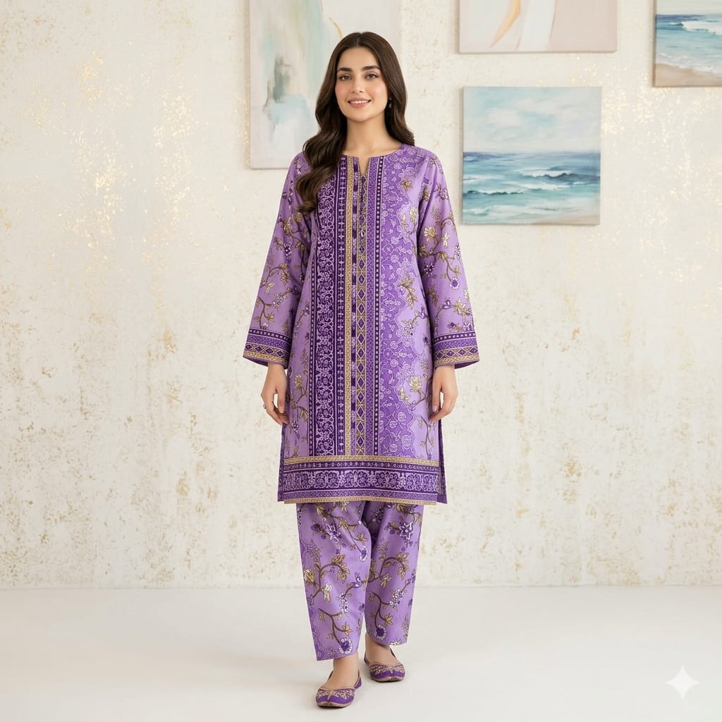 Alkaram Ladies 2 Piece – Summer Collection U-7525