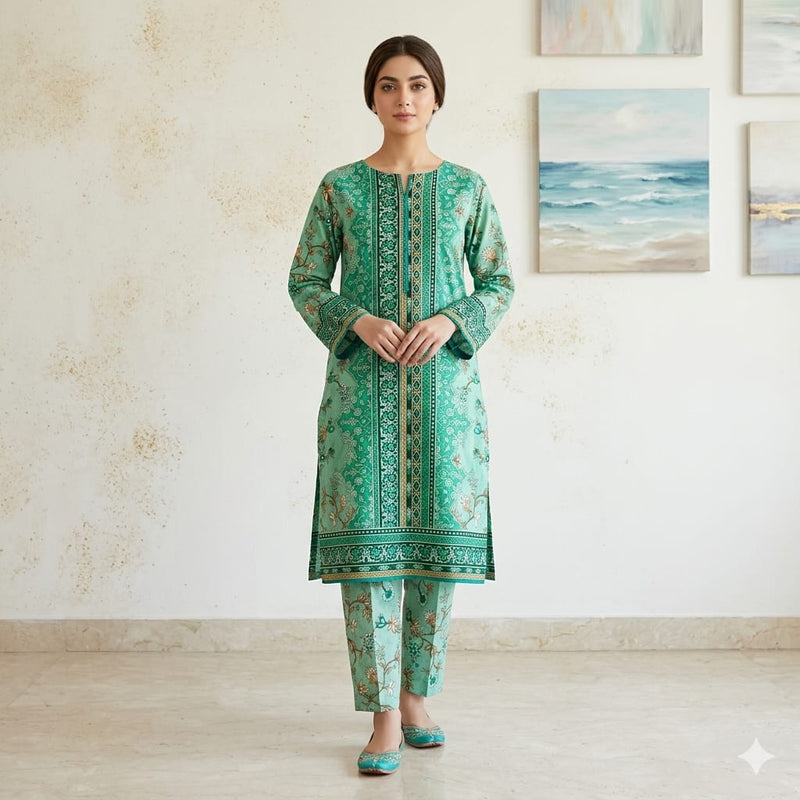 Alkaram Ladies 2 Piece – Summer Collection U-7527