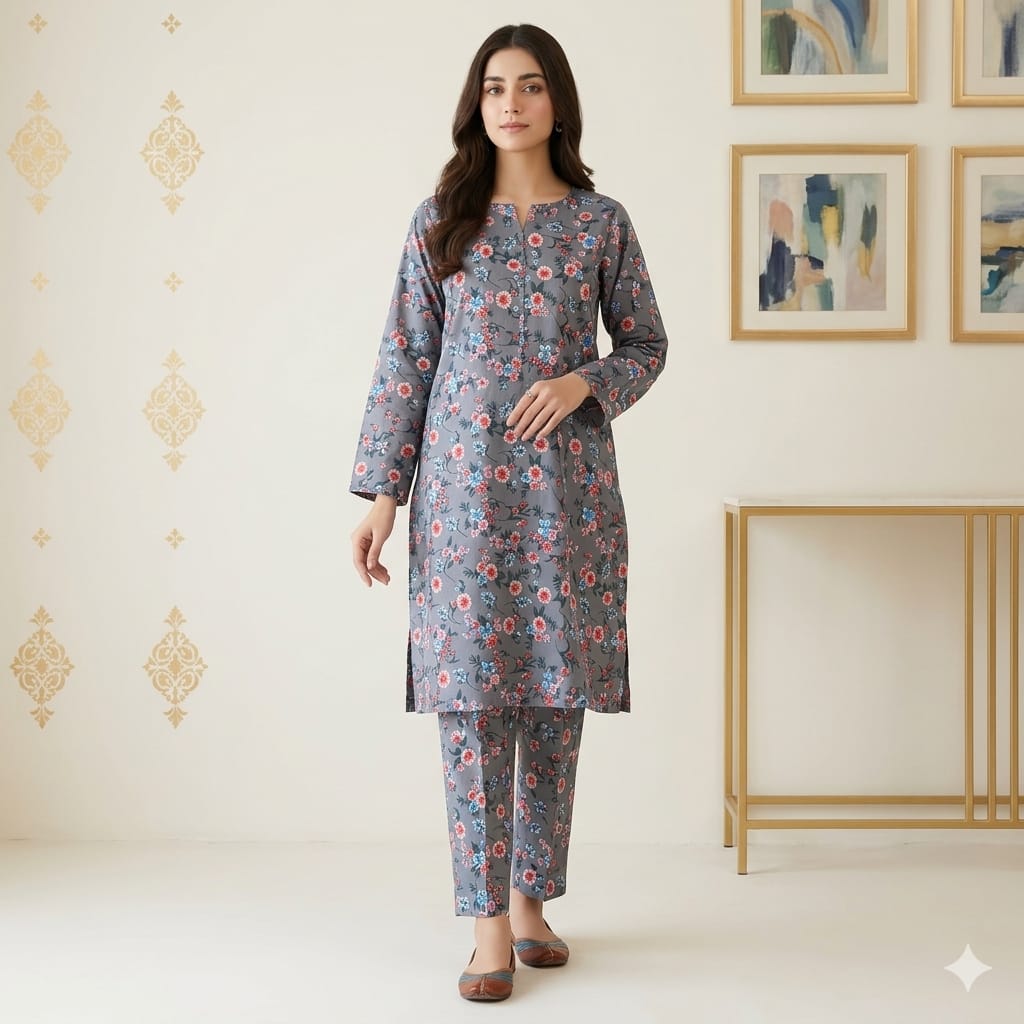 Alkaram Ladies 2 Piece – Summer Collection U-7535
