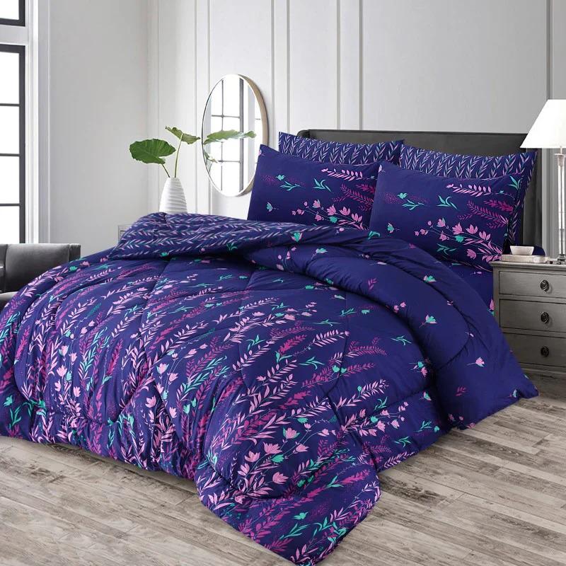 7Pcs Comforter Set King Size Design KCC 632