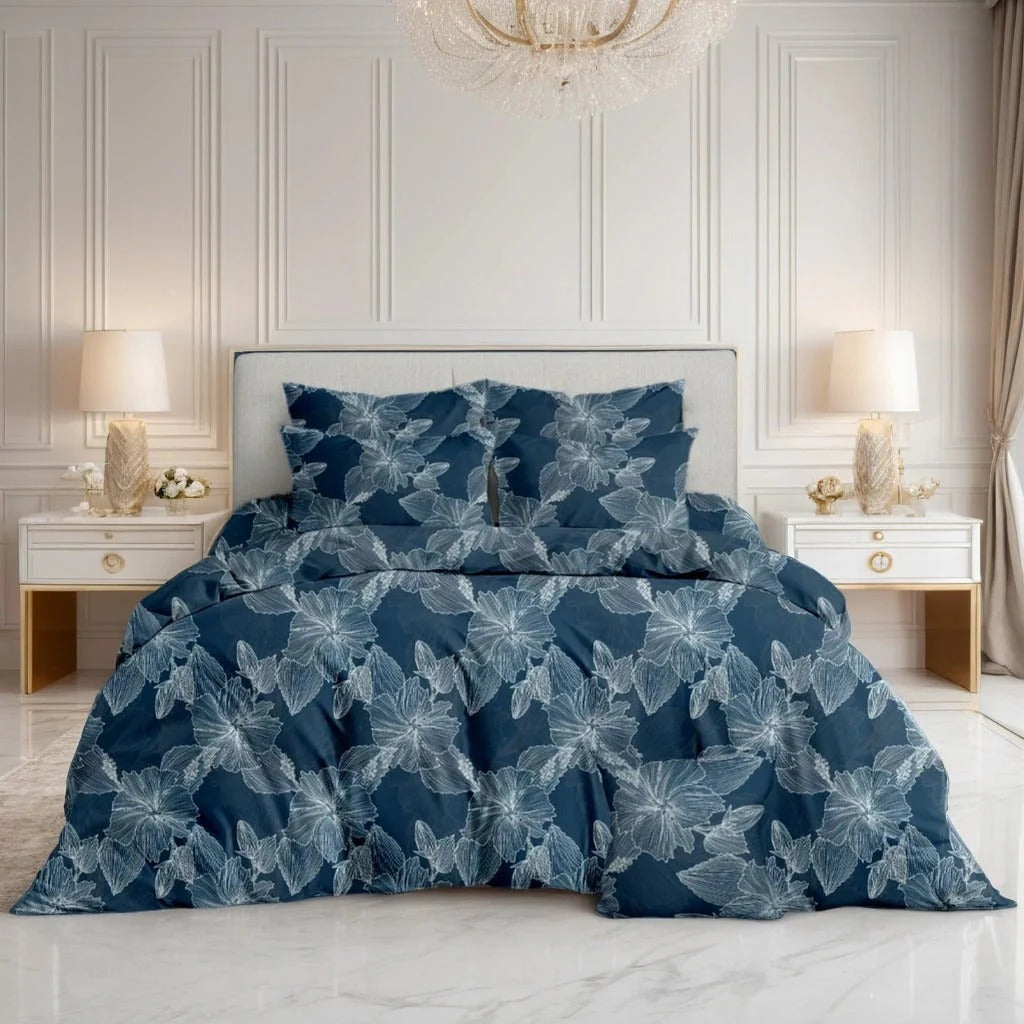 7Pcs Comforter Set King Size Design KCC 647