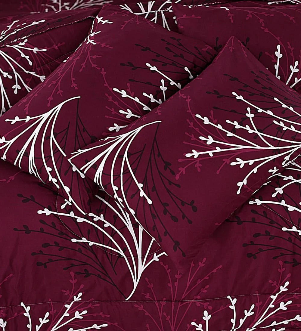 7Pcs Comforter Set King Size Design KCC 654