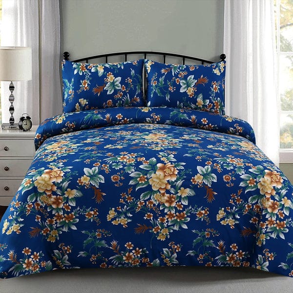 Cotton King Size Double Bed Sheet [D-7596]
