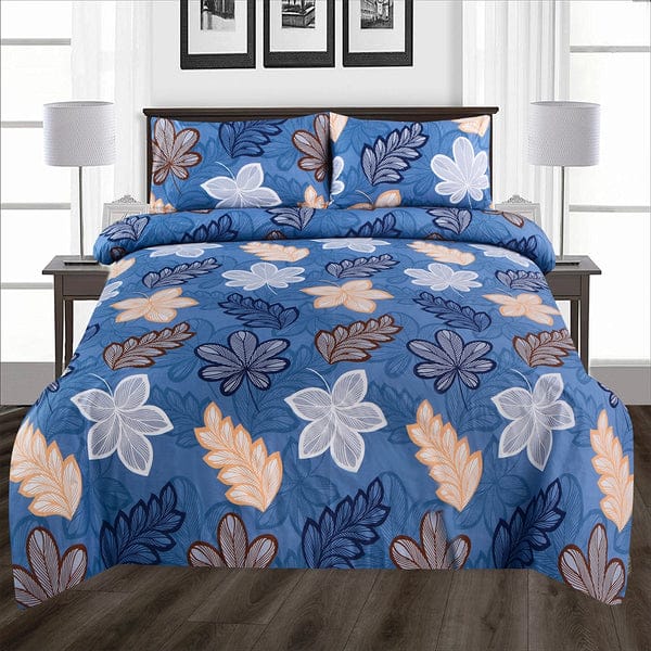 Cotton King Size Double Bed Sheet [D-7604]