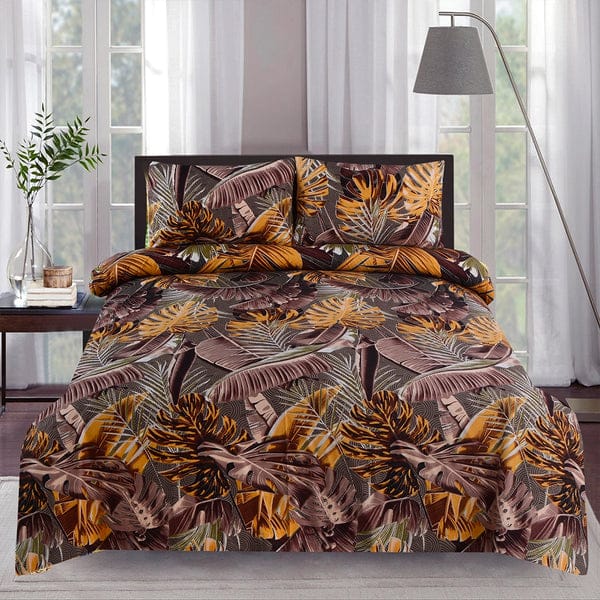 Cotton King Size Double Bed Sheet [D-7610]