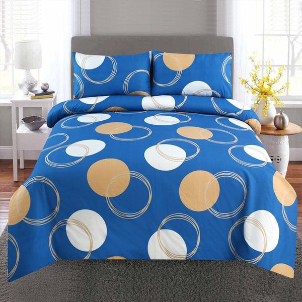 Cotton King Size Double Bed Sheet [D-7617]