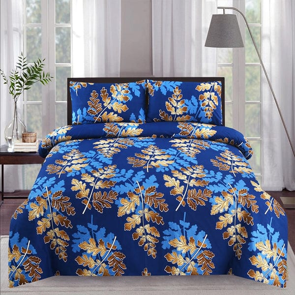 Cotton King Size Double Bed Sheet [D-7616]