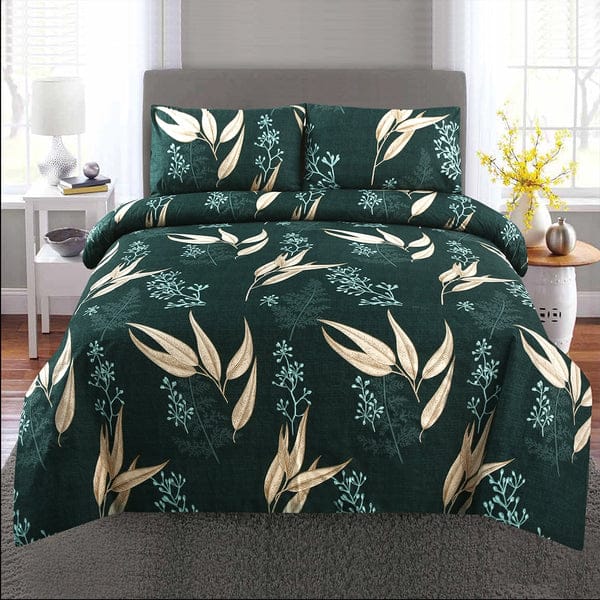 Cotton King Size Double Bed Sheet [D-7619]