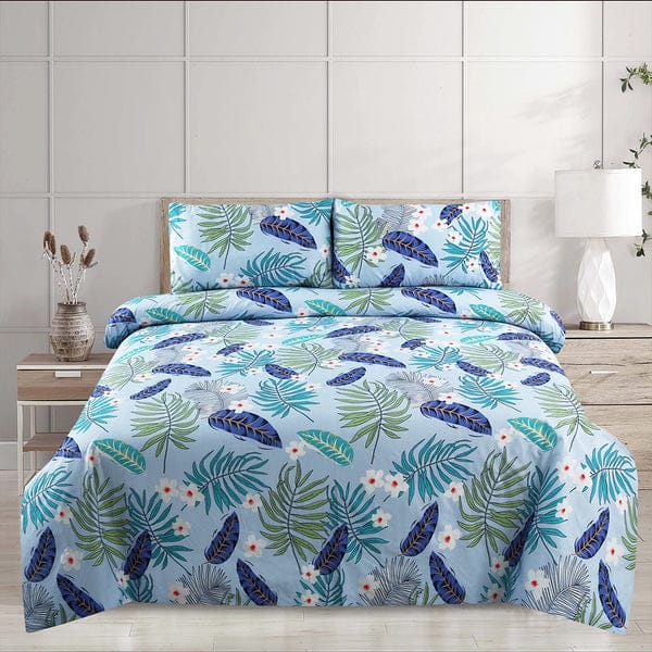Cotton King Size Double Bed Sheet [D-7620]