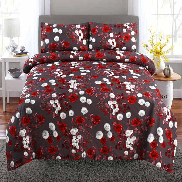Cotton King Size Double Bed Sheet [D-7629]