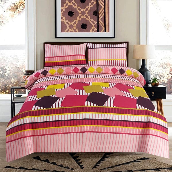 Cotton King Size Double Bed Sheet [D-7561]