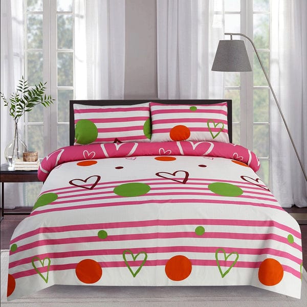 Cotton King Size Double Bed Sheet [D-7567]