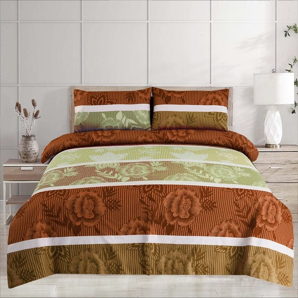 Cotton King Size Double Bed Sheet [D-7568]