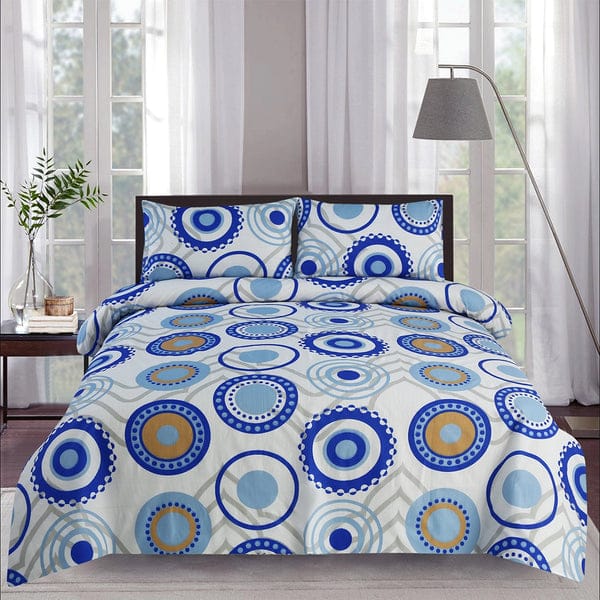 Cotton King Size Double Bed Sheet [D-7573]
