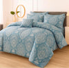 7Pcs Comforter Set King Size Design KCC 634
