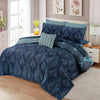 7Pcs Comforter Set King Size Design KCC 664