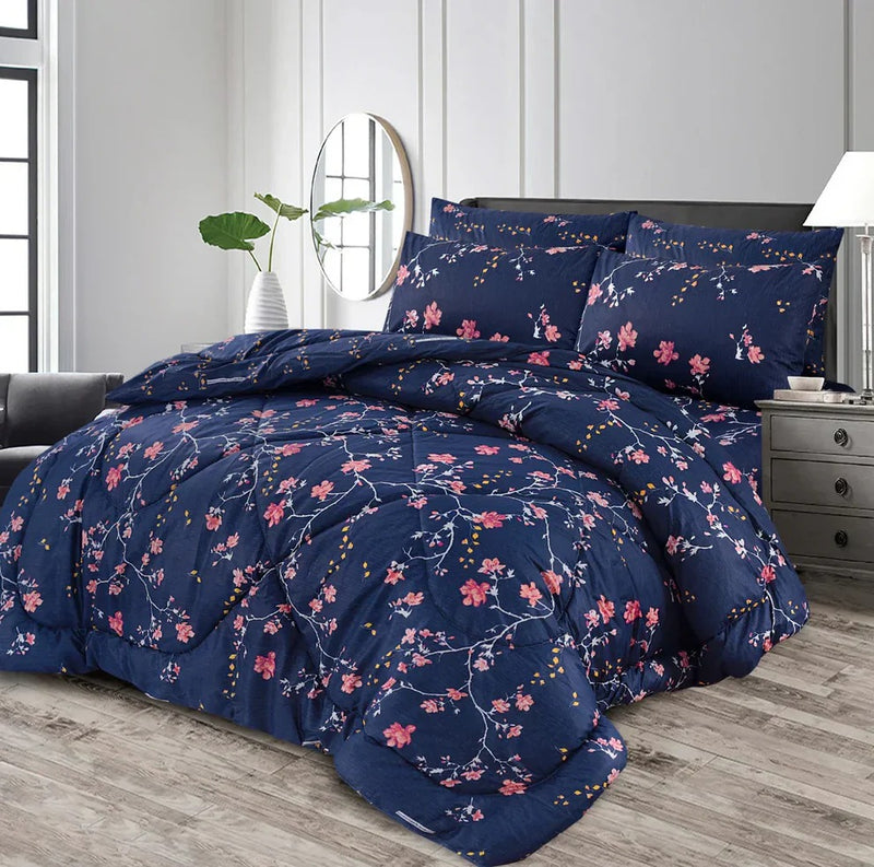 Winter Quilt/Razai set (Heavy Polyester Filling) AKR-79