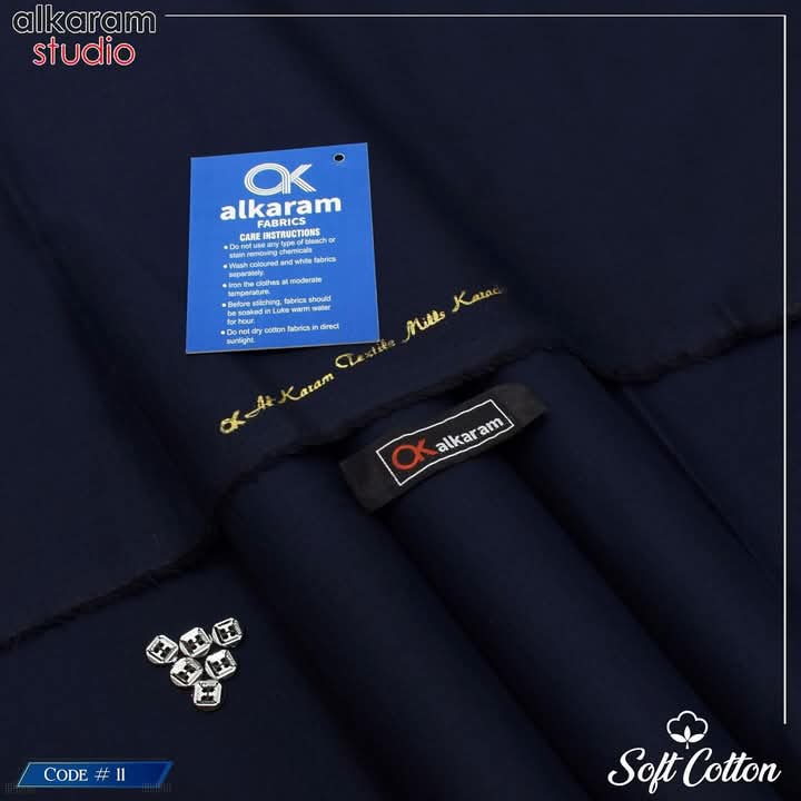 Alkaram Soft Cotton [D-7124]