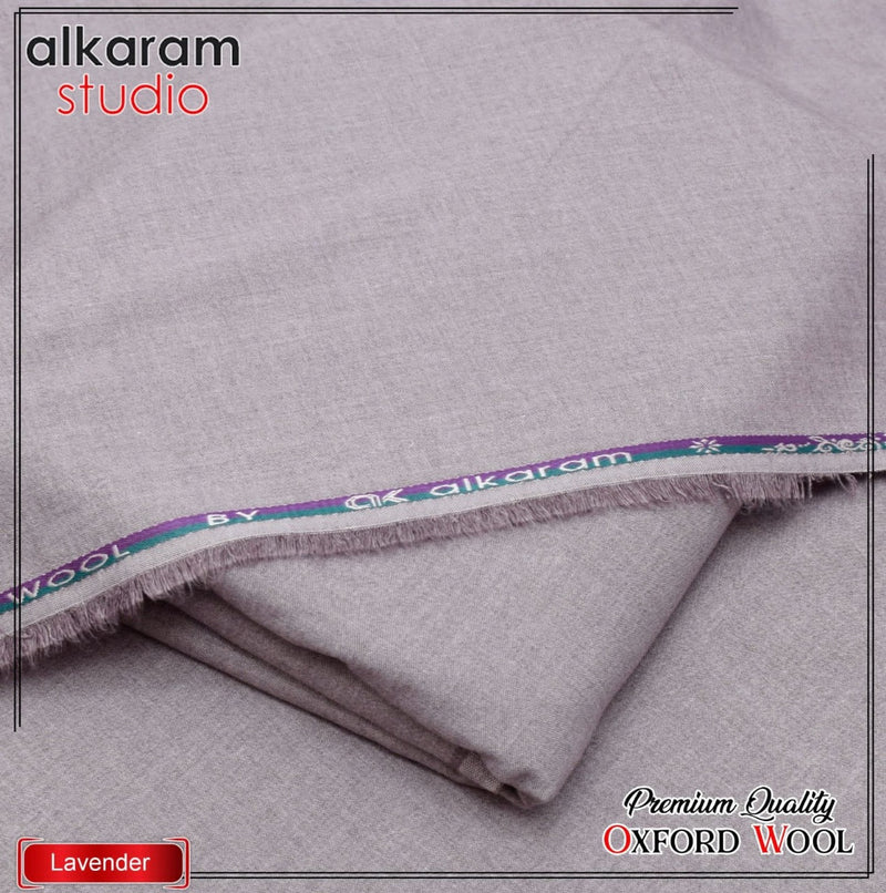Premium Quality Winter Wool Oxford Fabric by Alkaram [R-81004]