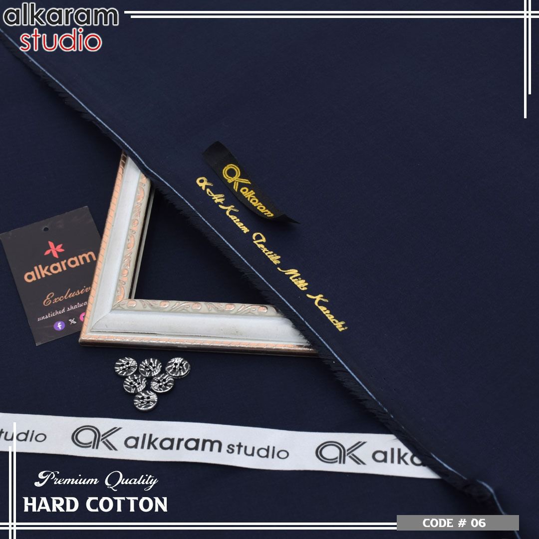 Hard Cotton-Premium Quality by Alkaram [H-10007]
