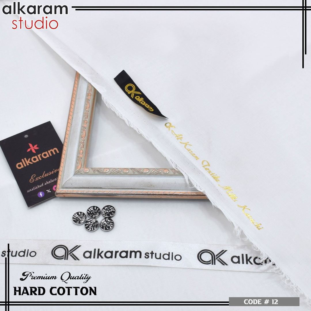 Hard Cotton-Premium Quality by Alkaram [H-10006]