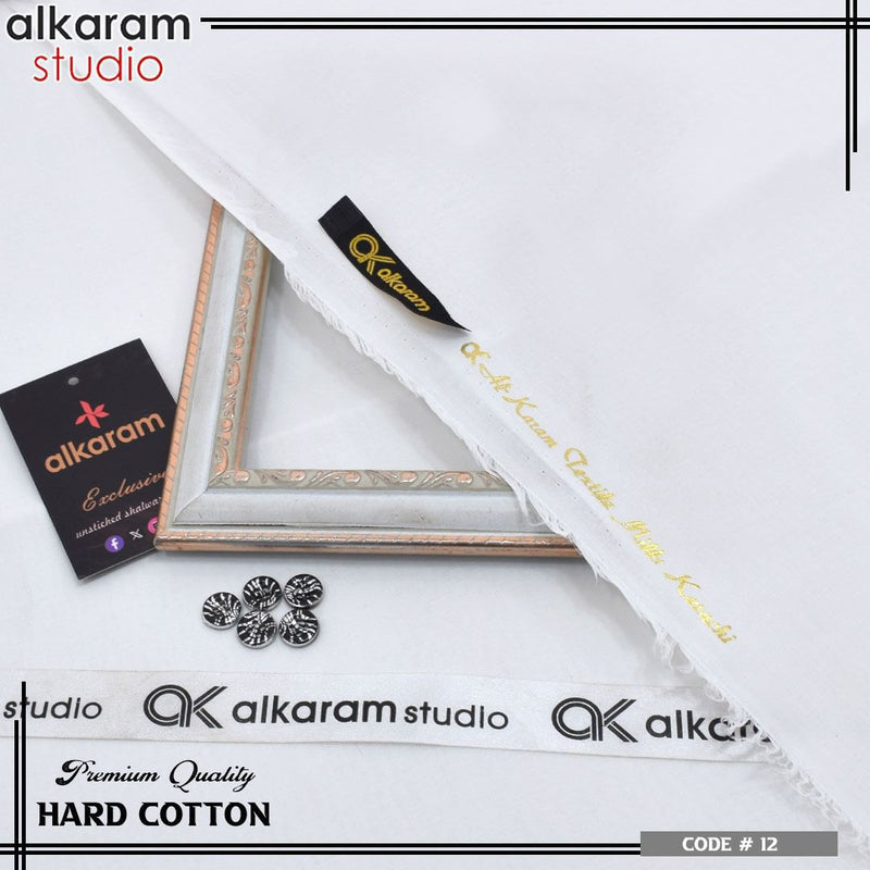 Hard Cotton-Premium Quality by Alkaram [H-10006]