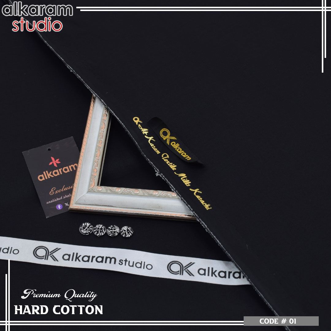 Hard Cotton-Premium Quality by Alkaram [H-10003]
