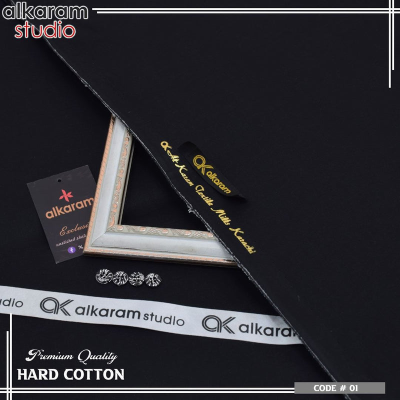 Hard Cotton-Premium Quality by Alkaram [H-10003]