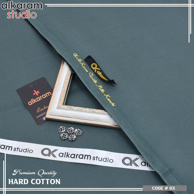 Hard Cotton-Premium Quality by Alkaram [H-10013]