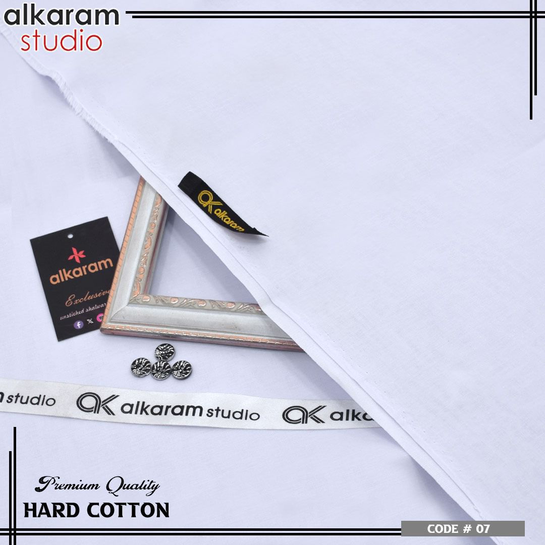Hard Cotton-Premium Quality by Alkaram [H-10015]