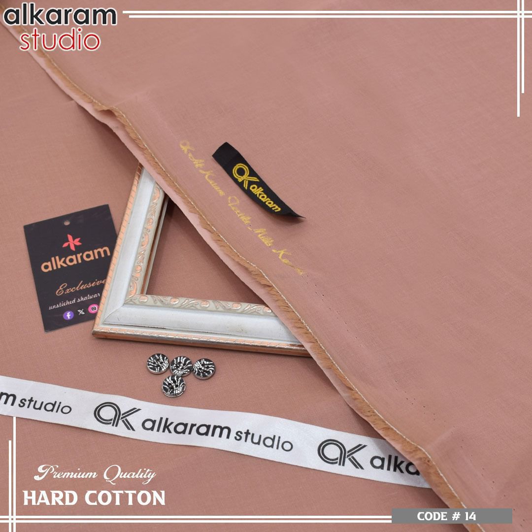Hard Cotton-Premium Quality by Alkaram [H-10014]